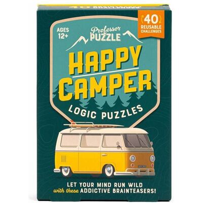 Professor Puzzle Happy Camper - Publicité Professor Puzzle Happy Camper - Publicité
