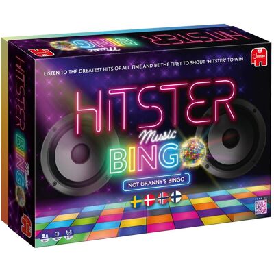 Asmodée Hitster Bingo Nordic (Allemand, Danois, Finlandais, Norvégien, Suédois, 2 - 6 Joueur) - Publicité Asmodée Hitster Bingo Nordic (Allemand, Danois, Finlandais, Norvégien, Suédois, 2 - 6 Joueur) - Publicité