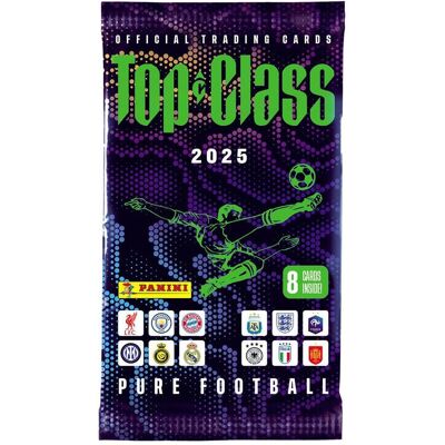 Panini Top Class Pure Football 2025 - Trading Cards - 1 Booster (Pack de boosters) - Publicité Panini Top Class Pure Football 2025 - Trading Cards - 1 Booster (Pack de boosters) - Publicité