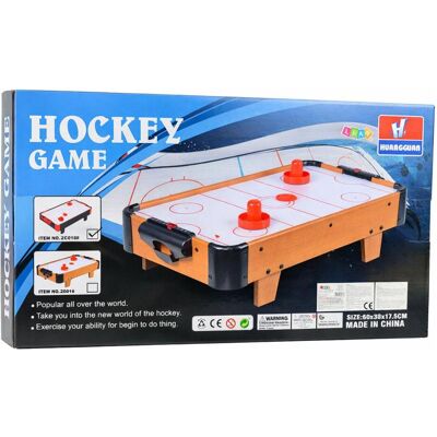 Lean Toys Mini-Airhockey-Tischspiel für Kinder, Schwarz - Publicité Lean Toys Mini-Airhockey-Tischspiel für Kinder, Schwarz - Publicité