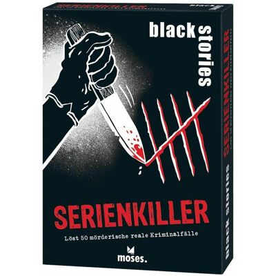 Moses black stories tueur en série (Allemand, 1 - 5 Joueur) - Publicité Moses black stories tueur en série (Allemand, 1 - 5 Joueur) - Publicité