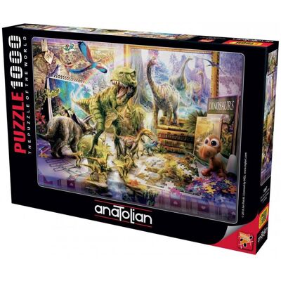 Anatolian 1067 puzzle de 1000 pcs. Dinosaures viennent à la vie par Jan Patrik (1000 pièces) - Publicité Anatolian 1067 puzzle de 1000 pcs. Dinosaures viennent à la vie par Jan Patrik (1000 pièces) - Publicité