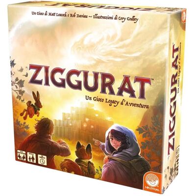 Asmodée Ziggurat - Ed. Italiana (Italien) - Publicité Asmodée Ziggurat - Ed. Italiana (Italien) - Publicité