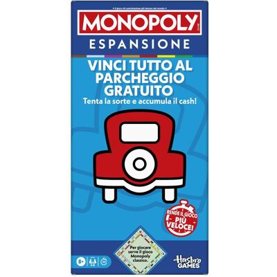Extension Vinci Tutto pour Monopoly - Parking Gratuit - Publicité Extension Vinci Tutto pour Monopoly - Parking Gratuit - Publicité