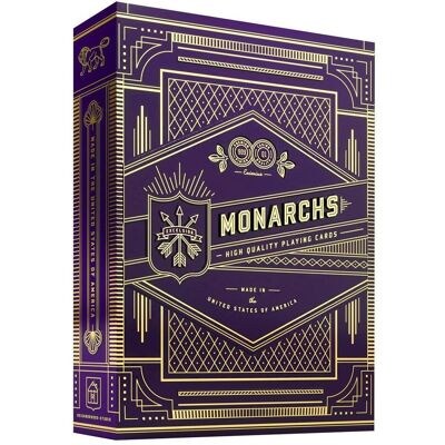 Theory11 Monarchs Violet - Cartes à Jouer - Publicité Theory11 Monarchs Violet - Cartes à Jouer - Publicité
