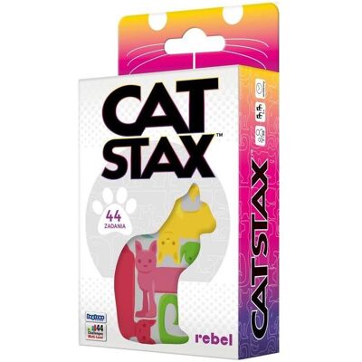 Rebel Jeu Cat Stax édition polonaise (44 pièces) - Publicité Rebel Jeu Cat Stax édition polonaise (44 pièces) - Publicité
