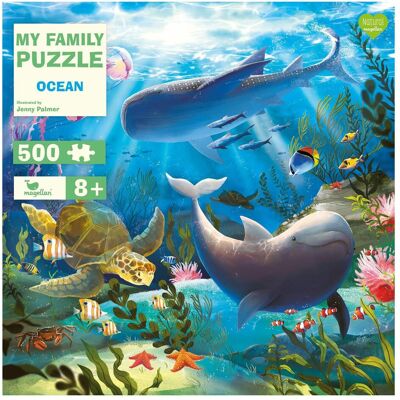 Puzzle Famille Magellan - Océan - 500 pièces - Publicité Puzzle Famille Magellan - Océan - 500 pièces - Publicité