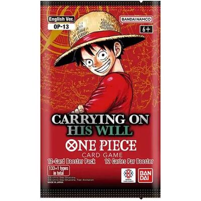 Bandai One Piece (Anglais, Pack de boosters) - Publicité Bandai One Piece (Anglais, Pack de boosters) - Publicité