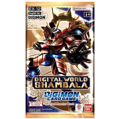 Bandai Booster Digital World Shambala EN (Anglais, Pack de boosters) - Publicité Bandai Booster Digital World Shambala EN (Anglais, Pack de boosters) - Publicité