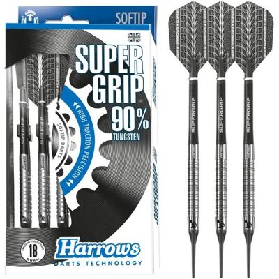 Harrows Soft Supergrip 20gr. dans 90% des cas (20 g) - Publicité Harrows Soft Supergrip 20gr. dans 90% des cas (20 g) - Publicité