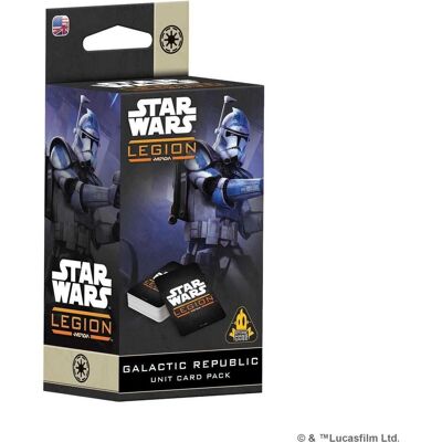 Atomic Mass Games Star Wars: Legion - Galactic Republic Card Pack - Publicité Atomic Mass Games Star Wars: Legion - Galactic Republic Card Pack - Publicité