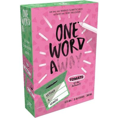 Asmodée One Word Away DE (Allemand, 2 - 8 Joueur) - Publicité Asmodée One Word Away DE (Allemand, 2 - 8 Joueur) - Publicité