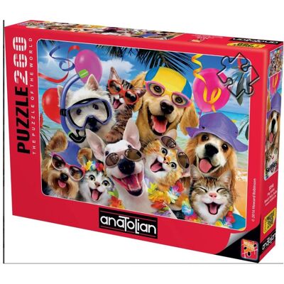Puzzle Selfie Fête Sur La Plage Anatolian - 260 Pièces - Publicité Puzzle Selfie Fête Sur La Plage Anatolian - 260 Pièces - Publicité