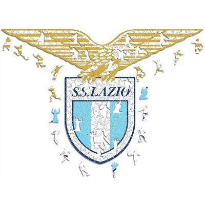 Puzzle en Bois Logo Lazio Iconic - 500 Pièces - Publicité Puzzle en Bois Logo Lazio Iconic - 500 Pièces - Publicité