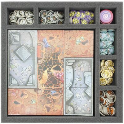 Feldherr AGJE040BO - Mousse de 40 mm à 8 compartiments pour Arcadia Quest - Planche de jeu (Mousse) - Publicité Feldherr AGJE040BO - Mousse de 40 mm à 8 compartiments pour Arcadia Quest - Planche de jeu (Mousse) - Publicité