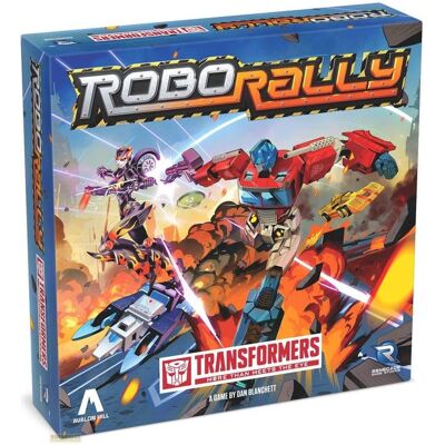 Asmodée Robo Rally Transformers (RGD02652) (Anglais, 2 - 6 Joueur) - Publicité Asmodée Robo Rally Transformers (RGD02652) (Anglais, 2 - 6 Joueur) - Publicité