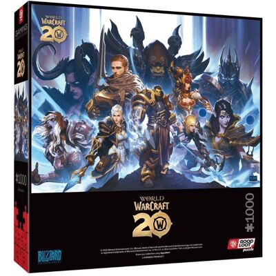 Puzzle Good Loot - World of Warcraft - Anniversaire 20 ans - 1000 pièces - Publicité Puzzle Good Loot - World of Warcraft - Anniversaire 20 ans - 1000 pièces - Publicité