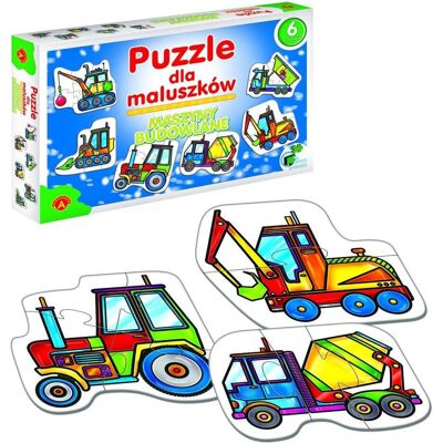 Alexander Puzzle dla Maluszków - Maszyny Budowlane (2 pièces) - Publicité Alexander Puzzle dla Maluszków - Maszyny Budowlane (2 pièces) - Publicité