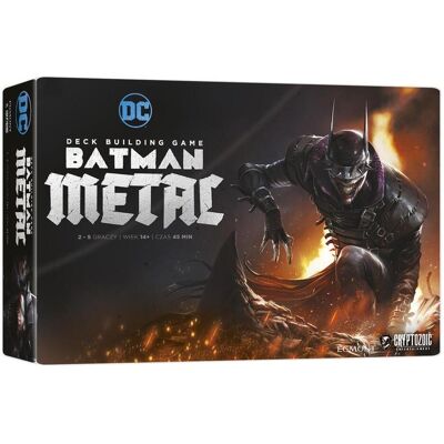 Egmont DC Batman Metal - Jeu de société - Publicité Egmont DC Batman Metal - Jeu de société - Publicité
