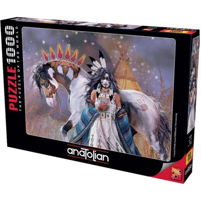 Anatolian Puzzle 1131 1000 pièces The Wise Indian (1000 pièces) - Publicité Anatolian Puzzle 1131 1000 pièces The Wise Indian (1000 pièces) - Publicité