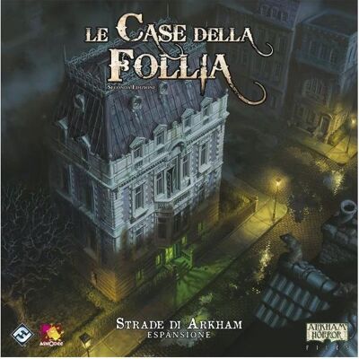 Asmodée Maisons de la folie : 2ème édition - Arkham Streets (Italien, 1 - 5 Joueur) - Publicité Asmodée Maisons de la folie : 2ème édition - Arkham Streets (Italien, 1 - 5 Joueur) - Publicité