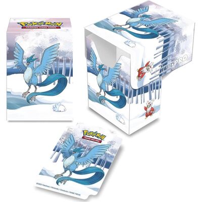 Ultra Pro Boîte du Deck Pokémon Frosted Forest Full View - Publicité Ultra Pro Boîte du Deck Pokémon Frosted Forest Full View - Publicité
