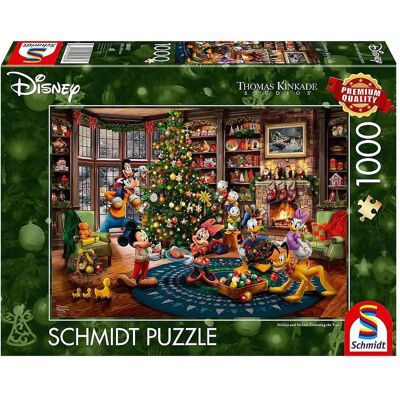 Puzzle Schmidt Spiele 58047 - Mickey & Minnie Noël - Puzzle - Publicité Puzzle Schmidt Spiele 58047 - Mickey & Minnie Noël - Puzzle - Publicité