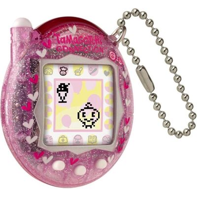 Bandai Tamagotchi Connection - Pink Glitter - Publicité Bandai Tamagotchi Connection - Pink Glitter - Publicité
