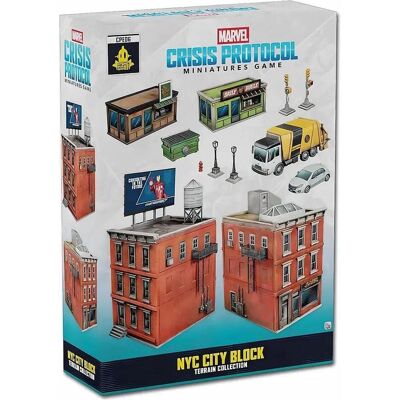 Atomic Mass Games Marvel Crisis Protocol - NYC City Block EN (Matières plastiques) - Publicité Atomic Mass Games Marvel Crisis Protocol - NYC City Block EN (Matières plastiques) - Publicité