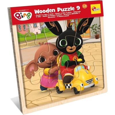 Puzzle en Bois Lisciani Bing 9 en Présentoir - Puzzle en Bois - Publicité Puzzle en Bois Lisciani Bing 9 en Présentoir - Puzzle en Bois - Publicité