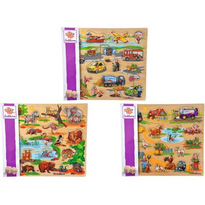 Eichhorn Puzzle - Puzzle éducatif de formes - 40x35cm - Puzzle - Publicité Eichhorn Puzzle - Puzzle éducatif de formes - 40x35cm - Puzzle - Publicité