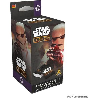 Atomic Mass Games Star Wars: Legion – Galaktisches Imperium Einheitenkarten-Set - Publicité Atomic Mass Games Star Wars: Legion – Galaktisches Imperium Einheitenkarten-Set - Publicité