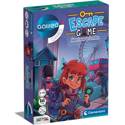 Clementoni 59269 - Thème : Londres - Escape game - Publicité Clementoni 59269 - Thème : Londres - Escape game - Publicité
