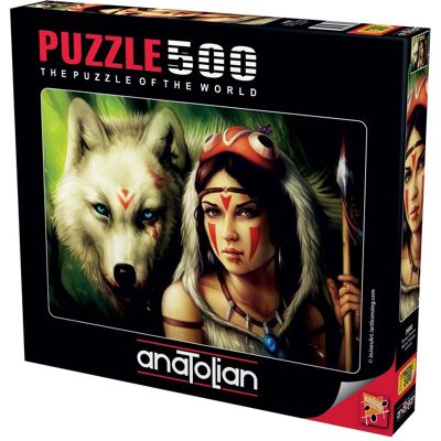 Puzzle Anatolian 500 Pièces Princesse Guerrière - Puzzle - Publicité Puzzle Anatolian 500 Pièces Princesse Guerrière - Puzzle - Publicité