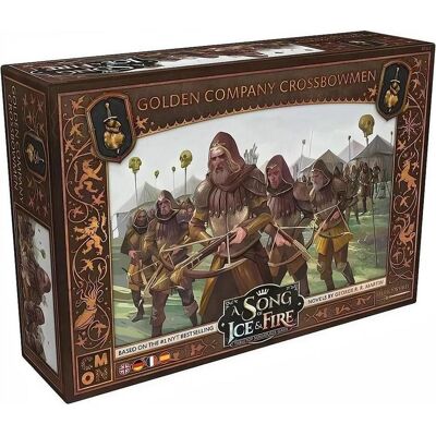 Cmon CMND0239 - A Song of Ice & Fire : Golden Company Crossbowmen (DE-Extension) (Allemand, Anglais, Français, Italien, 2 Joueur) - Publicité Cmon CMND0239 - A Song of Ice & Fire : Golden Company Crossbowmen (DE-Extension) (Allemand, Anglais, Français, Italien, 2 Joueur) - Publicité