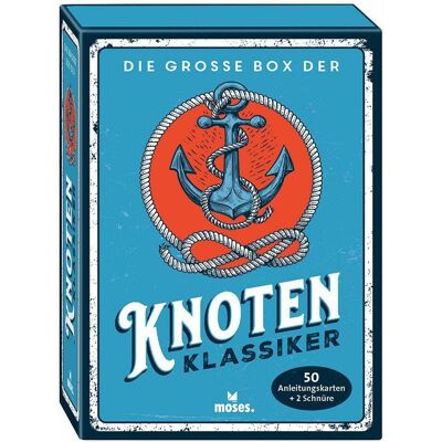 Moses Die grosse Box der Knoten-Klassiker (Allemand, 1 Joueur) - Publicité Moses Die grosse Box der Knoten-Klassiker (Allemand, 1 Joueur) - Publicité