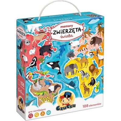 Czuczu Mémoire Animaux du Monde - Jeu pour enfants 3+ - Publicité Czuczu Mémoire Animaux du Monde - Jeu pour enfants 3+ - Publicité