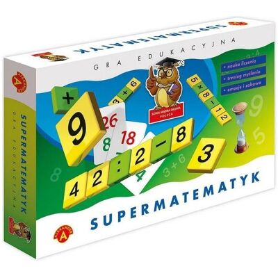 Alexander Supermathématicien ALEX (2 - 4 Joueur) - Publicité Alexander Supermathématicien ALEX (2 - 4 Joueur) - Publicité