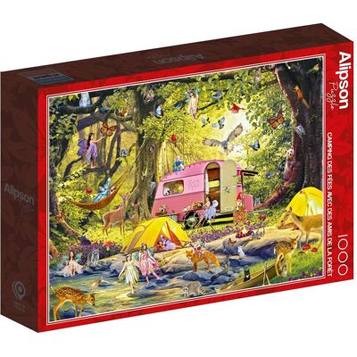 Alipson Puzzle 1000 Pièces - Puzzle - Publicité Alipson Puzzle 1000 Pièces - Puzzle - Publicité