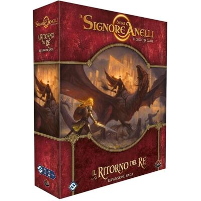 Fantasy Flight Games Le Seigneur des Anneaux LCG - Extension Le Retour Du Roi - Publicité Fantasy Flight Games Le Seigneur des Anneaux LCG - Extension Le Retour Du Roi - Publicité