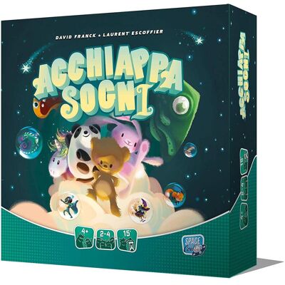 Asmodée Acchiappasogni (2 - 4 Joueur) - Publicité Asmodée Acchiappasogni (2 - 4 Joueur) - Publicité