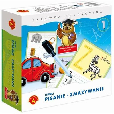 Alexander Písmena Psaní a mazání - Jeu éducatif - Publicité Alexander Písmena Psaní a mazání - Jeu éducatif - Publicité