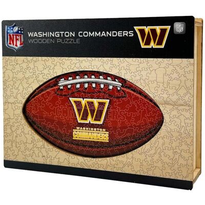 Puzzle en Bois Iconic NFL Washington Commanders - 270 Pièces - Publicité Puzzle en Bois Iconic NFL Washington Commanders - 270 Pièces - Publicité