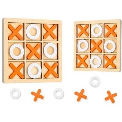 Lean Toys Tic-Tac-Toe aus Holz (2 Joueur) - Publicité Lean Toys Tic-Tac-Toe aus Holz (2 Joueur) - Publicité