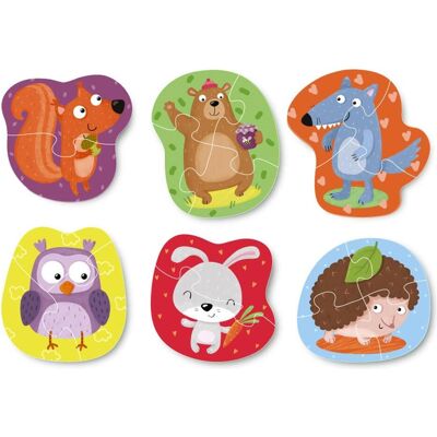 Dodo Modèle DOP300195 Animaux de la Forêt Puzzle - Puzzle - Publicité Dodo Modèle DOP300195 Animaux de la Forêt Puzzle - Puzzle - Publicité