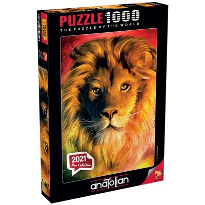 Puzzle Anatolian Lion 1000 pièces - Puzzle - Publicité Puzzle Anatolian Lion 1000 pièces - Puzzle - Publicité