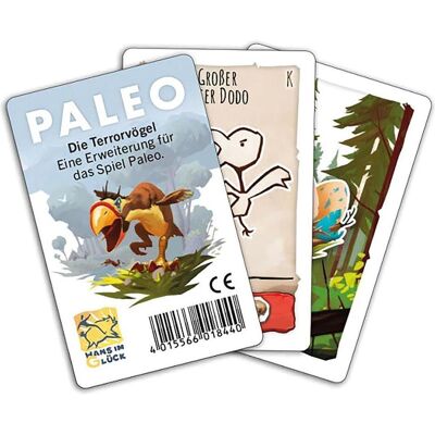 Asmodée Asmodee GmbH Paleo - Die Terrorvögel (Extension) (Allemand, 2 - 4 Joueur) - Publicité Asmodée Asmodee GmbH Paleo - Die Terrorvögel (Extension) (Allemand, 2 - 4 Joueur) - Publicité