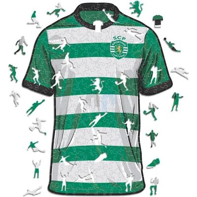 Maillot Iconic Sporting CP - Puzzle 150 pièces - Publicité Maillot Iconic Sporting CP - Puzzle 150 pièces - Publicité