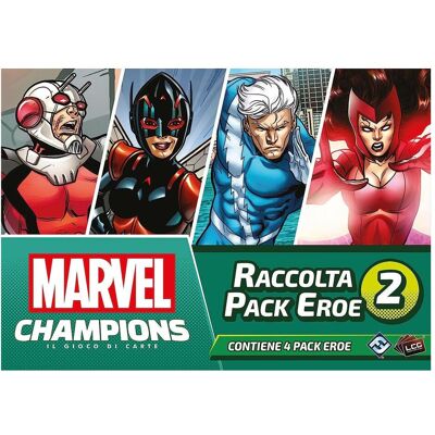 Asmodée Marvel Champions LCG - Hero Pack Collection 2 - Publicité Asmodée Marvel Champions LCG - Hero Pack Collection 2 - Publicité