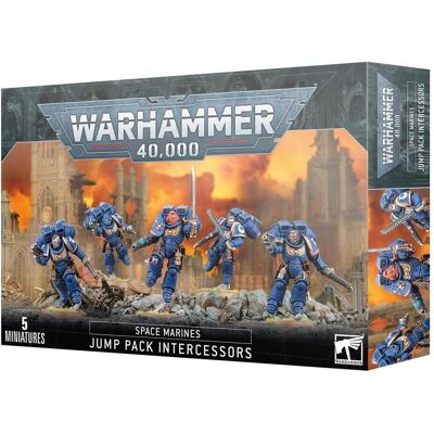 Games Workshop Jump Pack Intercesseurs (2023) (Matières plastiques) - Publicité Games Workshop Jump Pack Intercesseurs (2023) (Matières plastiques) - Publicité